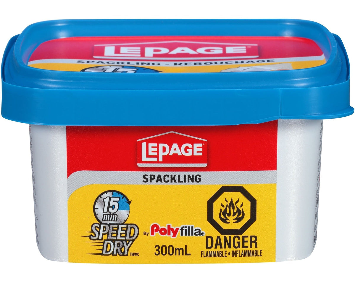 Polyfilla 15-Minute Speed Dry Spackling, Wall Hole/Crack Repair Filler, 300-mL A6K2 - product image 1