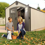 Outdoor Storage Shed with Dual Side Entry, 20 x 8-ft J5E1 - product image 5