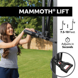 Portable Adjustable In-Ground Mammoth Bolt Down Outdoor Basketball Hoop, 54-in X9B3 - product image 6