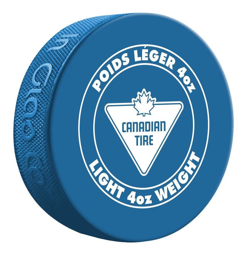 Lightweight Hockey Puck, Blue, 4-oz G1D1
