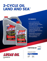 Oil 2-Stroke Semi-Synthetic Land & Sea Oil, 3.87-L J3R2 - product image 3