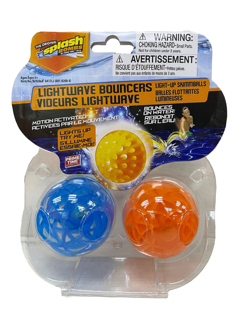 Light-Up Skim Ball Game, Multi-Coloured, 2-pk, Ages 5+, for Beach/Pool Fun Activities M0H8