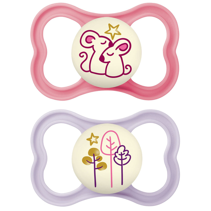 Glow in the Dark Night Pacifier, 6-16 Months, 2-pk Q3S8