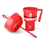 Stadium 946-mL Travel Tumbler with Santa Design C0M1 - product image 2