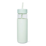 Swing Glass Tumbler with Straw, 24-oz, Assorted Colours B2T6 - product image 1