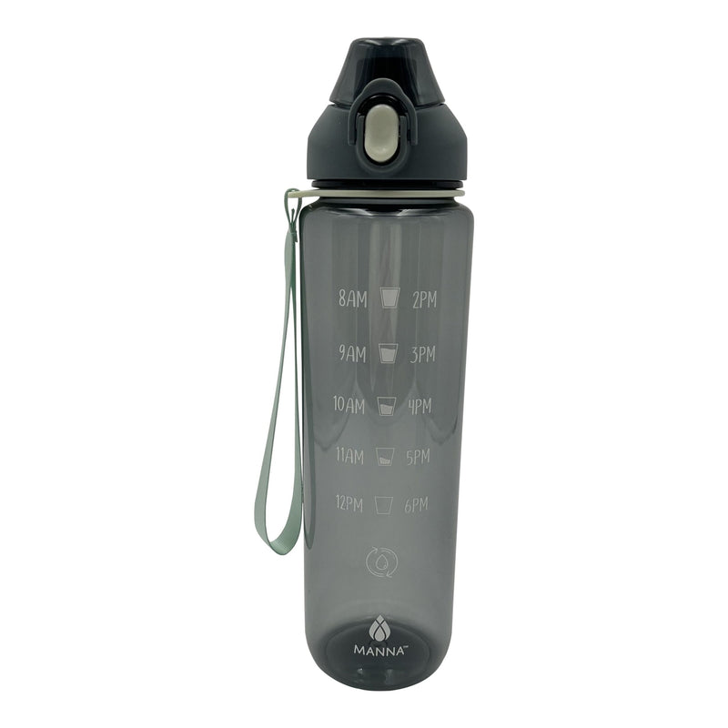 Timex Motivational Water Bottle with Wrist Strap, 34-oz, Assorted Colours L3B6