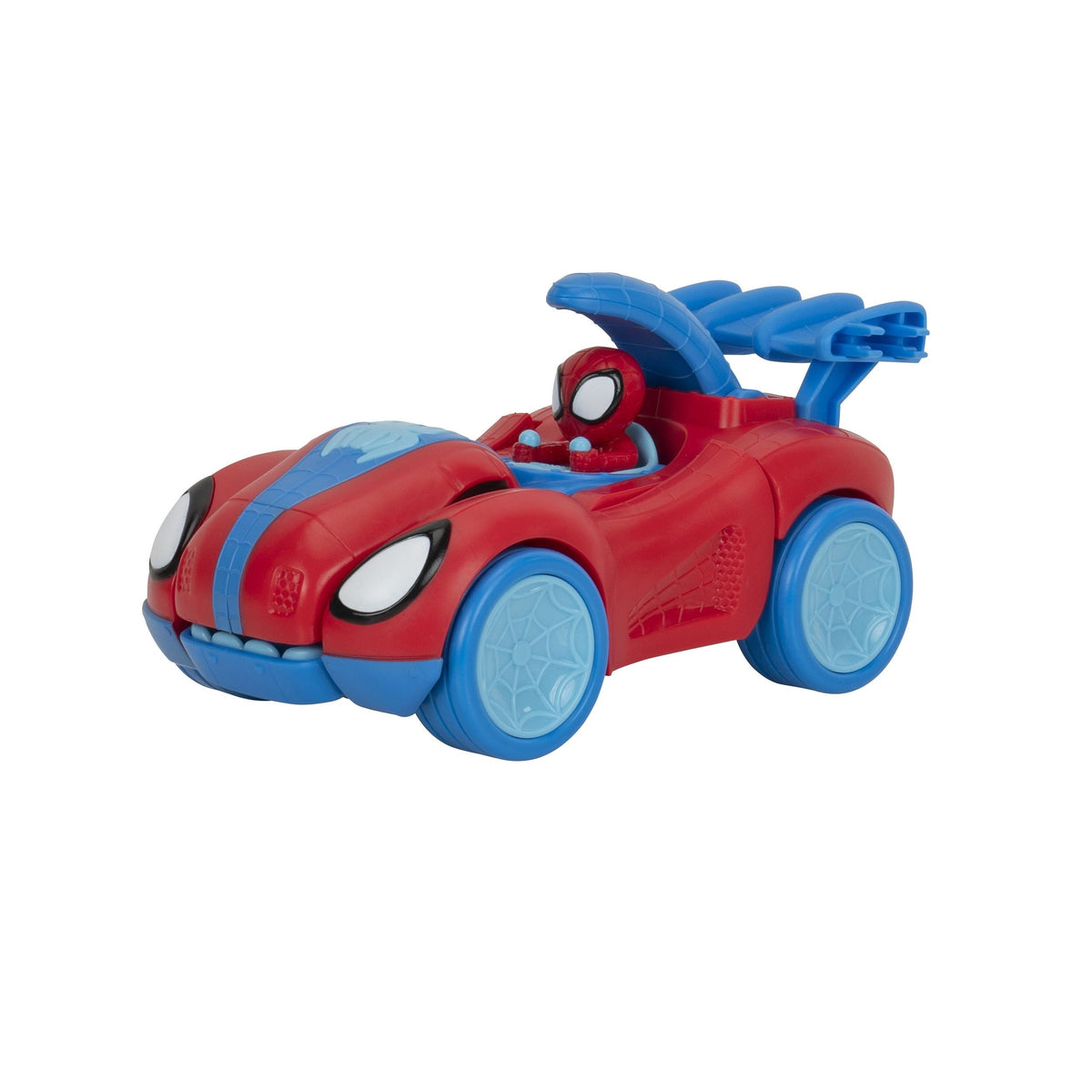 Spidey & His Amazing Friends Spidey-Rex Racer Vehicle, 2-in-1, Darts Included, Ages 3+ O0C8 - product image 1