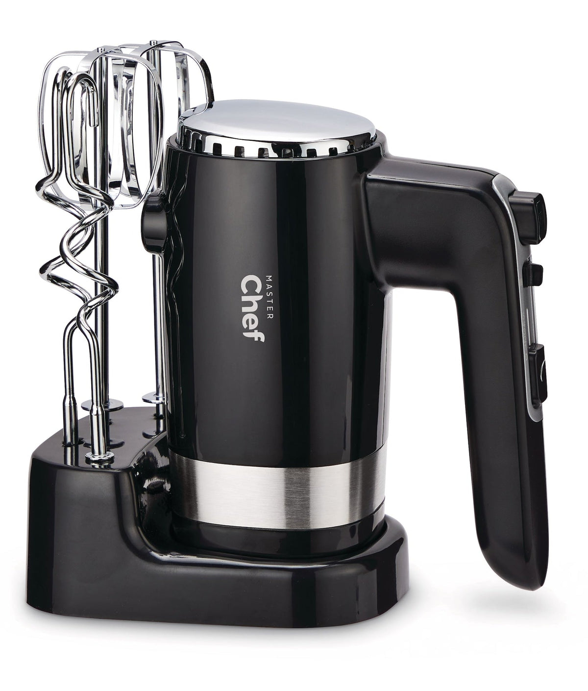 300W 5-Speed Electric Hand Mixer with Storage Base, Black J9Z3 - product image 3