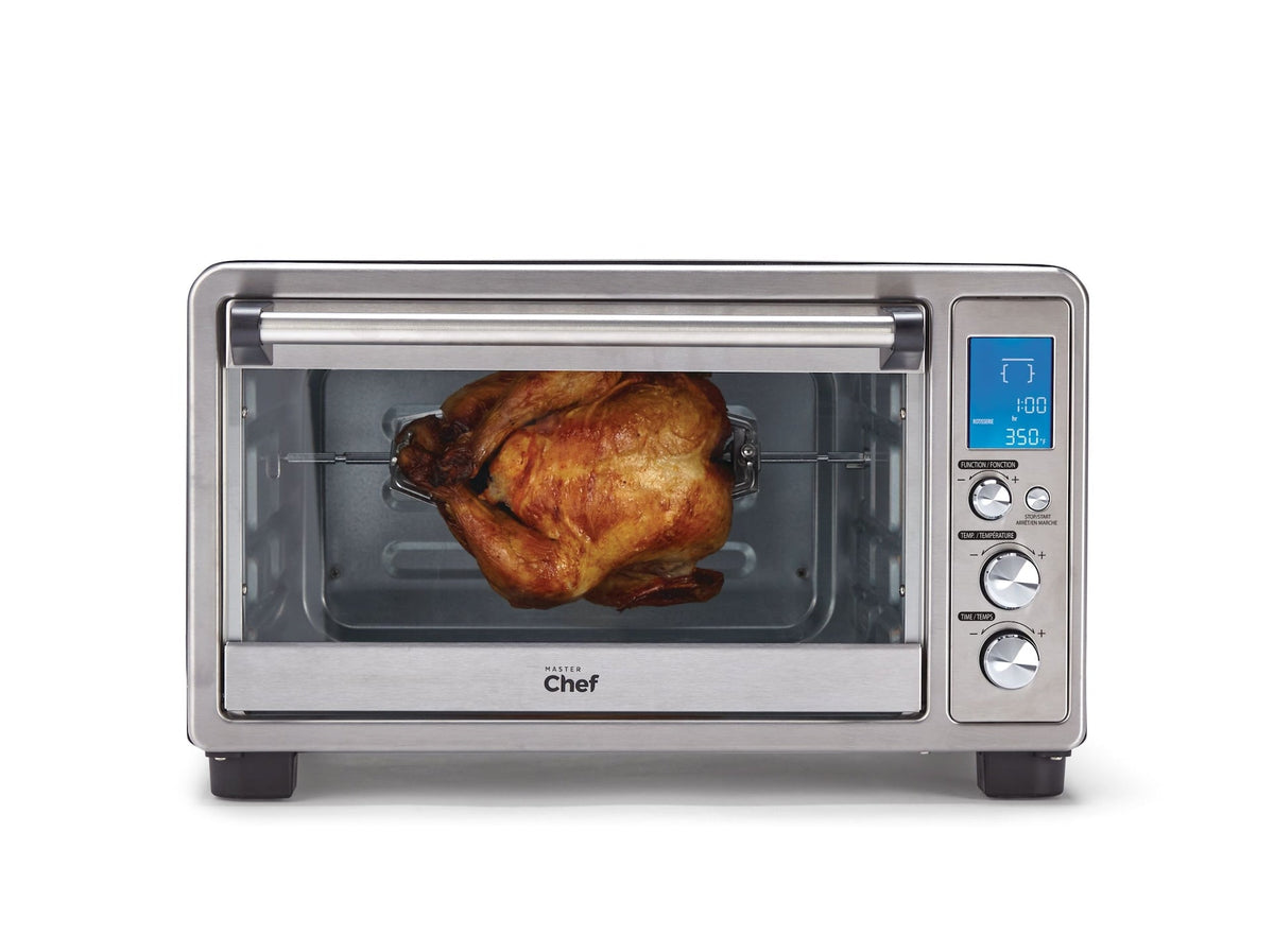 Digital Convection Toaster Oven with 10 Functions, Stainless Steel, 6-Slices I1M7 - product image 3