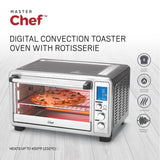Digital Convection Toaster Oven with 10 Functions, Stainless Steel, 6-Slices I1M7 - product image 4