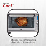 Digital Convection Toaster Oven with 10 Functions, Stainless Steel, 6-Slices I1M7 - product image 5