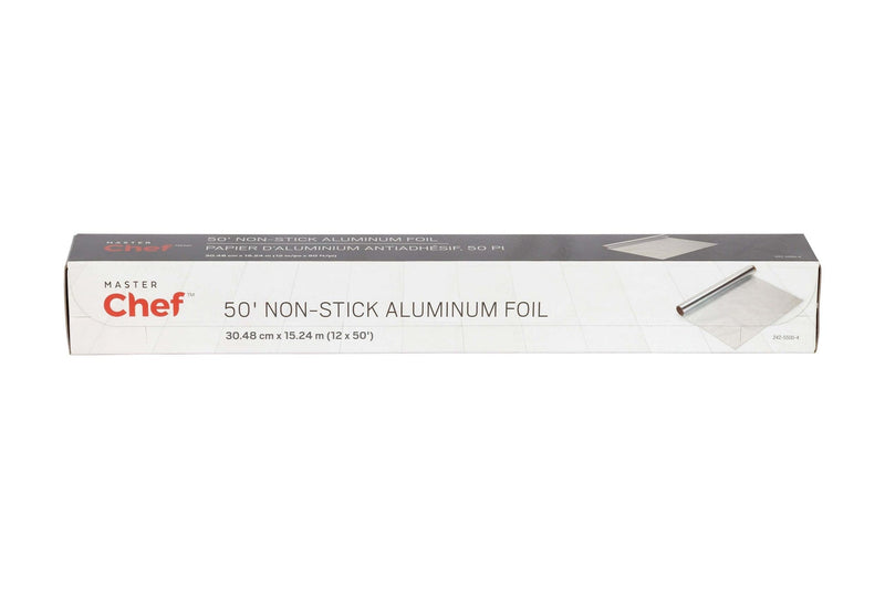 Non-Stick Aluminum Foil Roll, 12-in x 50-ft H0H3