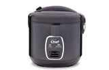 One-Touch Non-Stick Rice Cooker & Steamer, Black, 20 Cups Q8U5 - product image 1