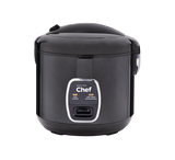 One-Touch Non-Stick Rice Cooker & Steamer, Black, 20 Cups Q8U5 - product image 2