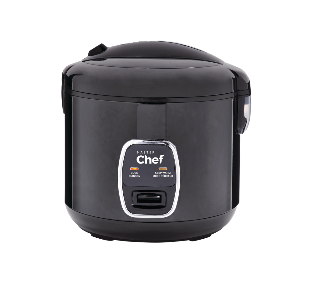 One-Touch Non-Stick Rice Cooker & Steamer, Black, 20 Cups Q8U5 - product image 2
