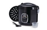 One-Touch Non-Stick Rice Cooker & Steamer, Black, 20 Cups Q8U5 - product image 4