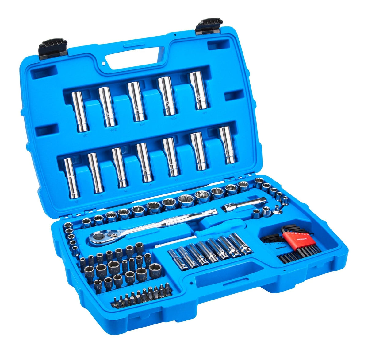 100 Piece Multi Fit Socket Set X6F7 - product image 4