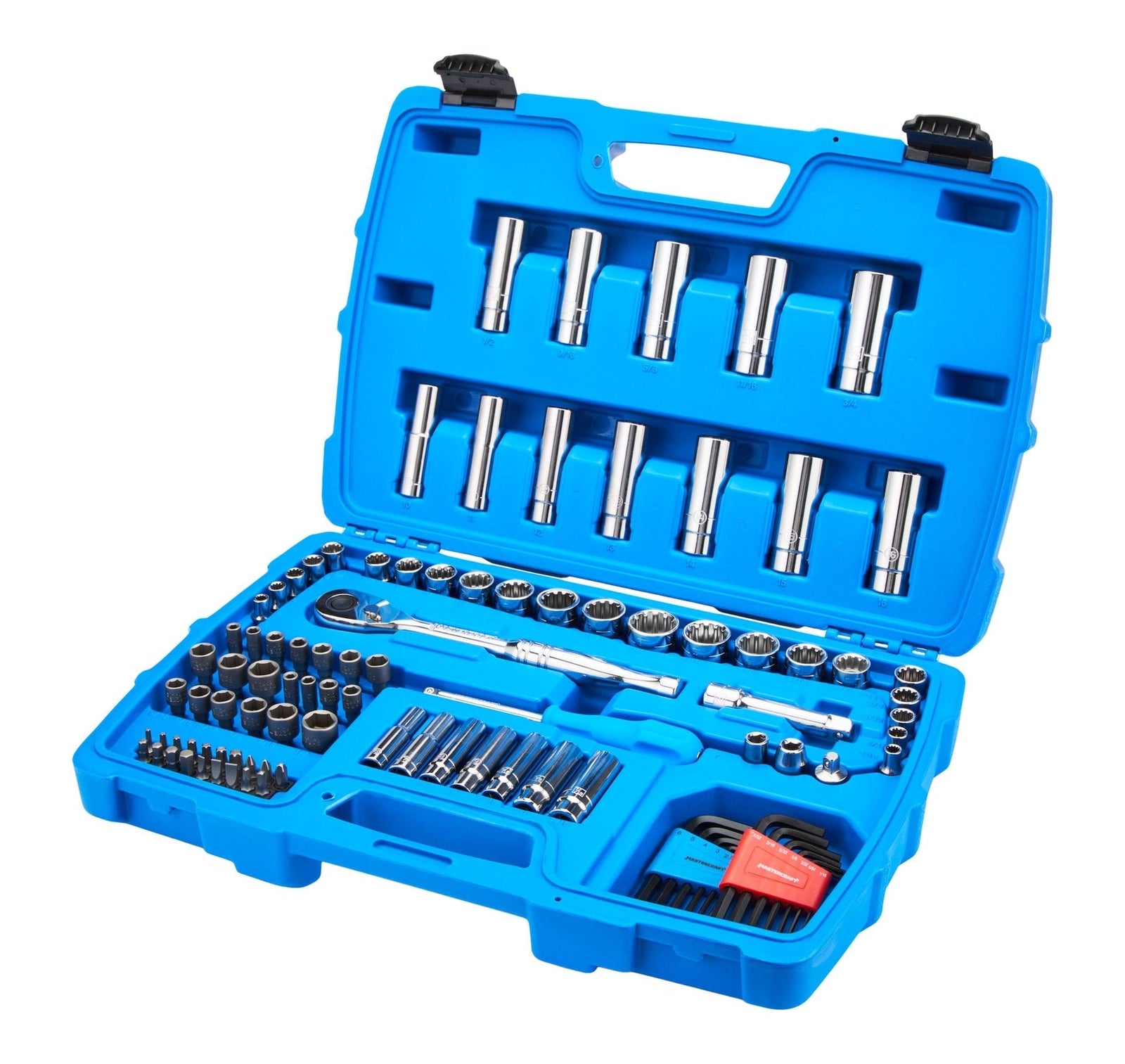 100 Piece Multi Fit Socket Set X6F7 - product image 5
