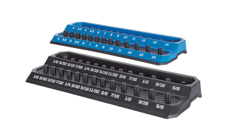 1/4-in Drive Socket Tray Organizer/Holder, 2-pk U3D0