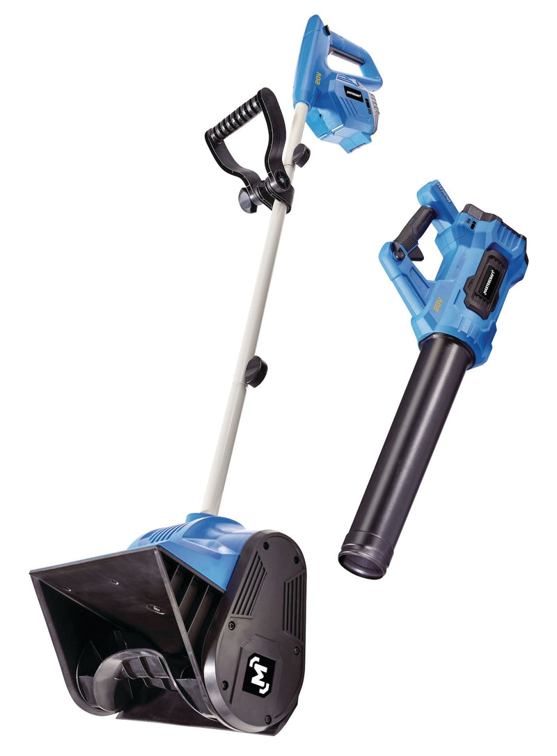 20V Brushless 5.0Ah Snow Shovel & Blower Combo Kit, PWR POD Compatible M0A5