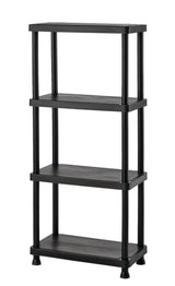 4-Shelf Resin/ Plastic Storage Rack/ Shelving Unit, 23 x 12 x 52-in T7K1 - product image 1