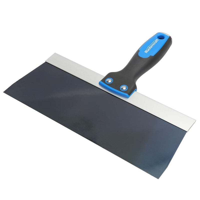 Drywall Knife with Solvent-Resistant Blue Steel Blade for Patching & Taping, 10-in F8F6