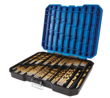 Titanium Drill Bit Set for Wood, Metal, Plastic, 230-pc E2T9 - product image 1