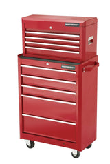 Tool Chest with 4 Drawers, Deep Red, 24-in Y9W2 - product image 7