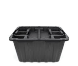 Tote Insert Tray with Carry Handle, Black, 2-pk M1R6 - product image 1