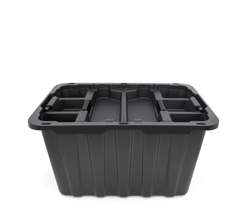 Tote Insert Tray with Carry Handle, Black, 2-pk M1R6
