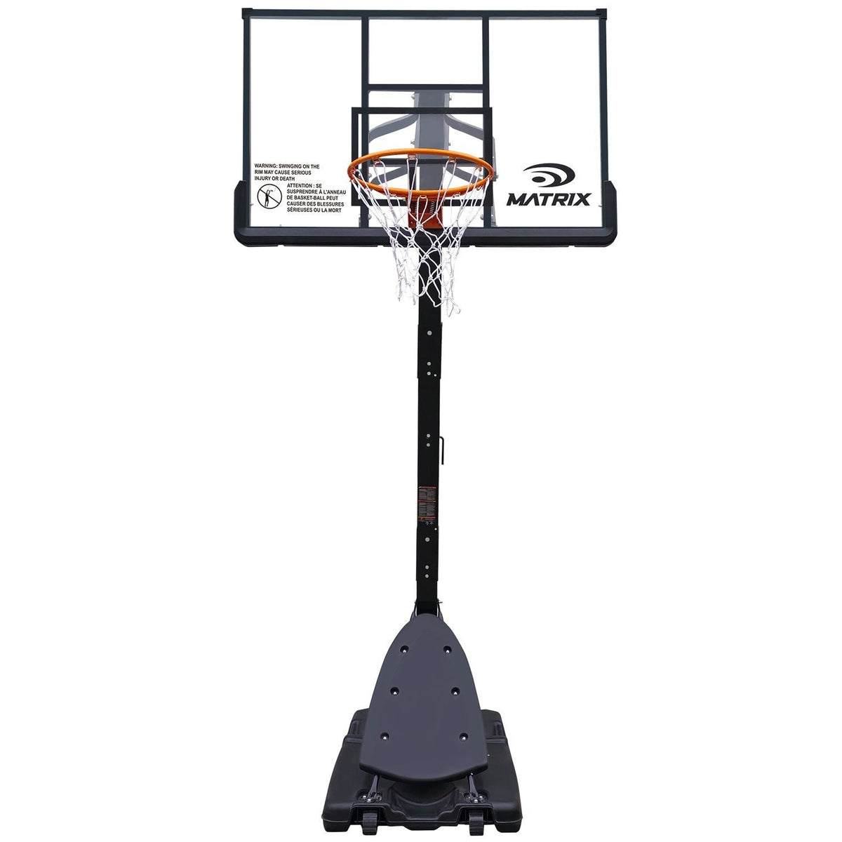 Portable Adjustable Basketball System, 54-in C7W0 - product image 2