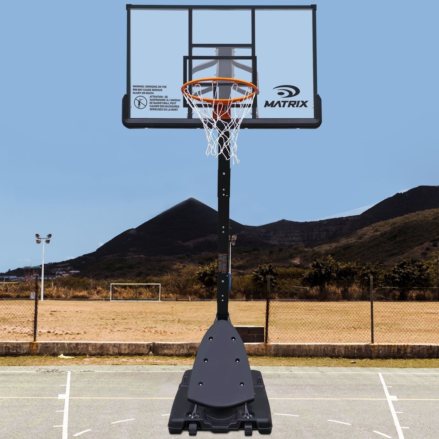 Portable Adjustable Basketball System, 54-in C7W0 - product image 4