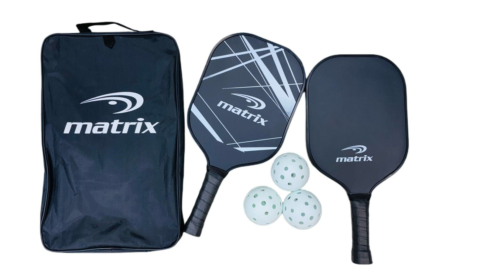 Recreational Official Size Pickleball Paddle/Racket & Ball Set, 5-pc G5P3 - product image 1