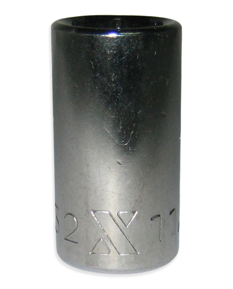 21mm 1/2-in Drive Regular Socket 6-Point, CRV, Chrome Plating I0S3