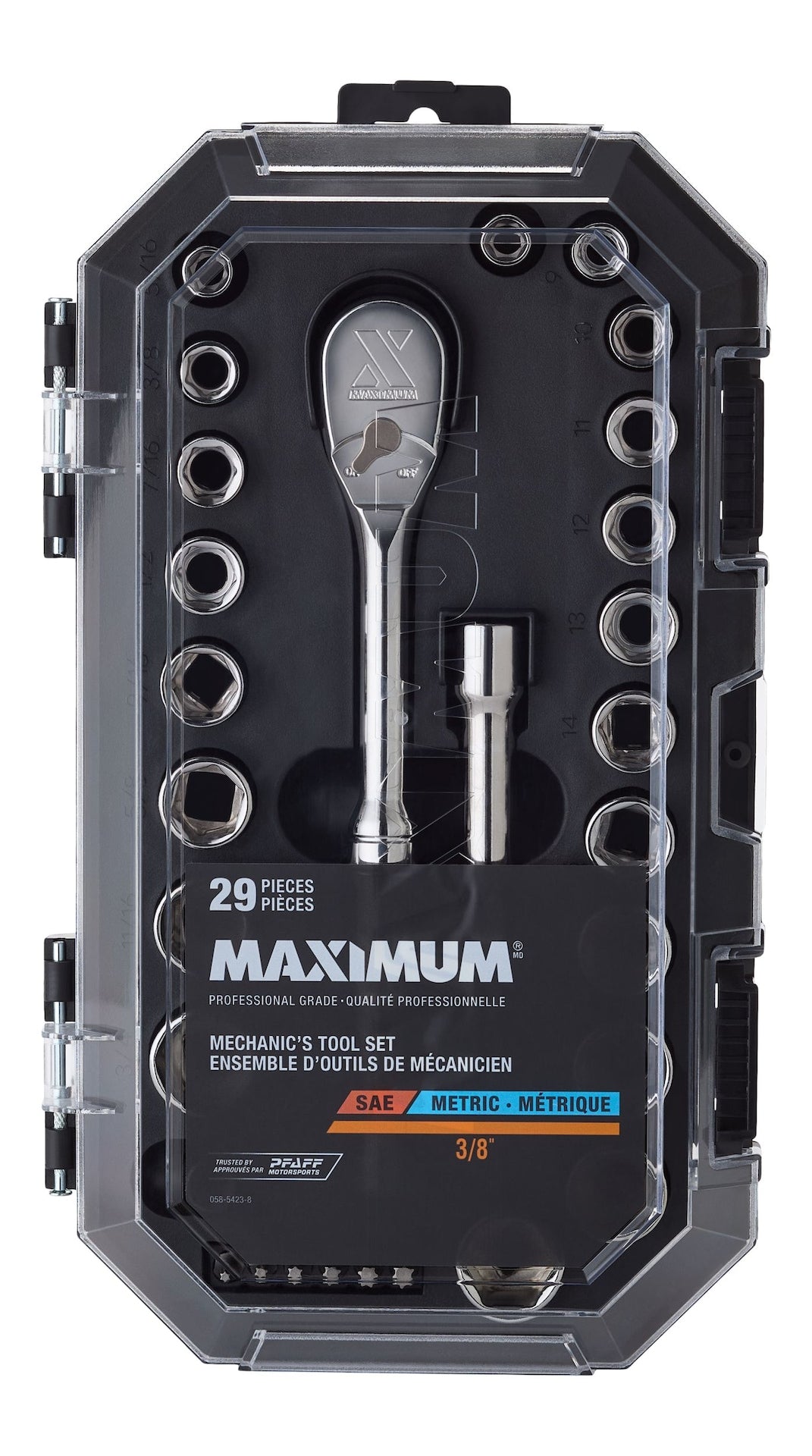 29 Piece 3/8" Drive Metric Socket Set T2A5 - product image 2