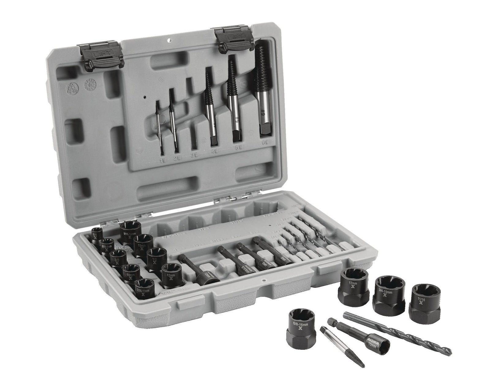Bolt Remover Set, 30-pc, SAE/Metric D3F6 - product image 2