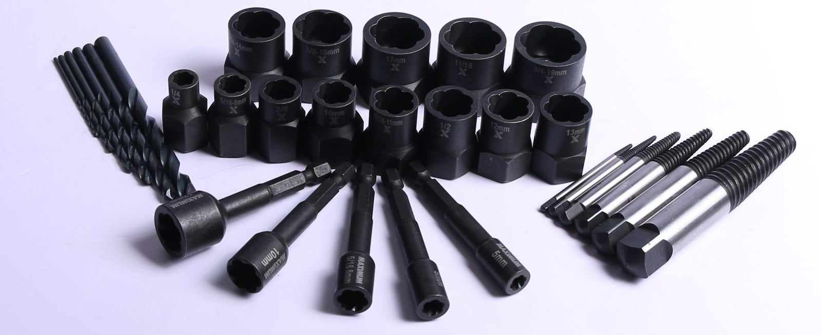 Bolt Remover Set, 30-pc, SAE/Metric D3F6 - product image 3