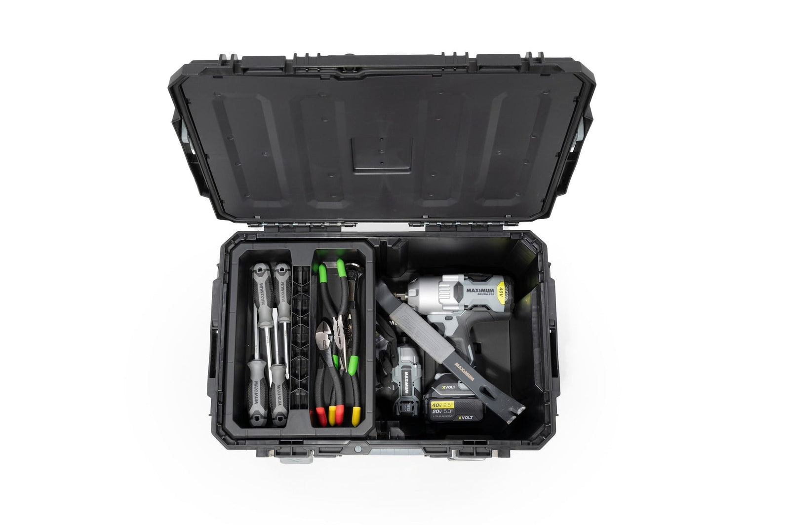Brix Modular Portable Medium Toolbox/Tool Storage, IP65, 23x16x11-in G7A4 - product image 7