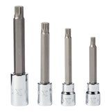Extra Long Shank Triple Square Bit Socket Set, 4-pc X3Y8 - product image 1