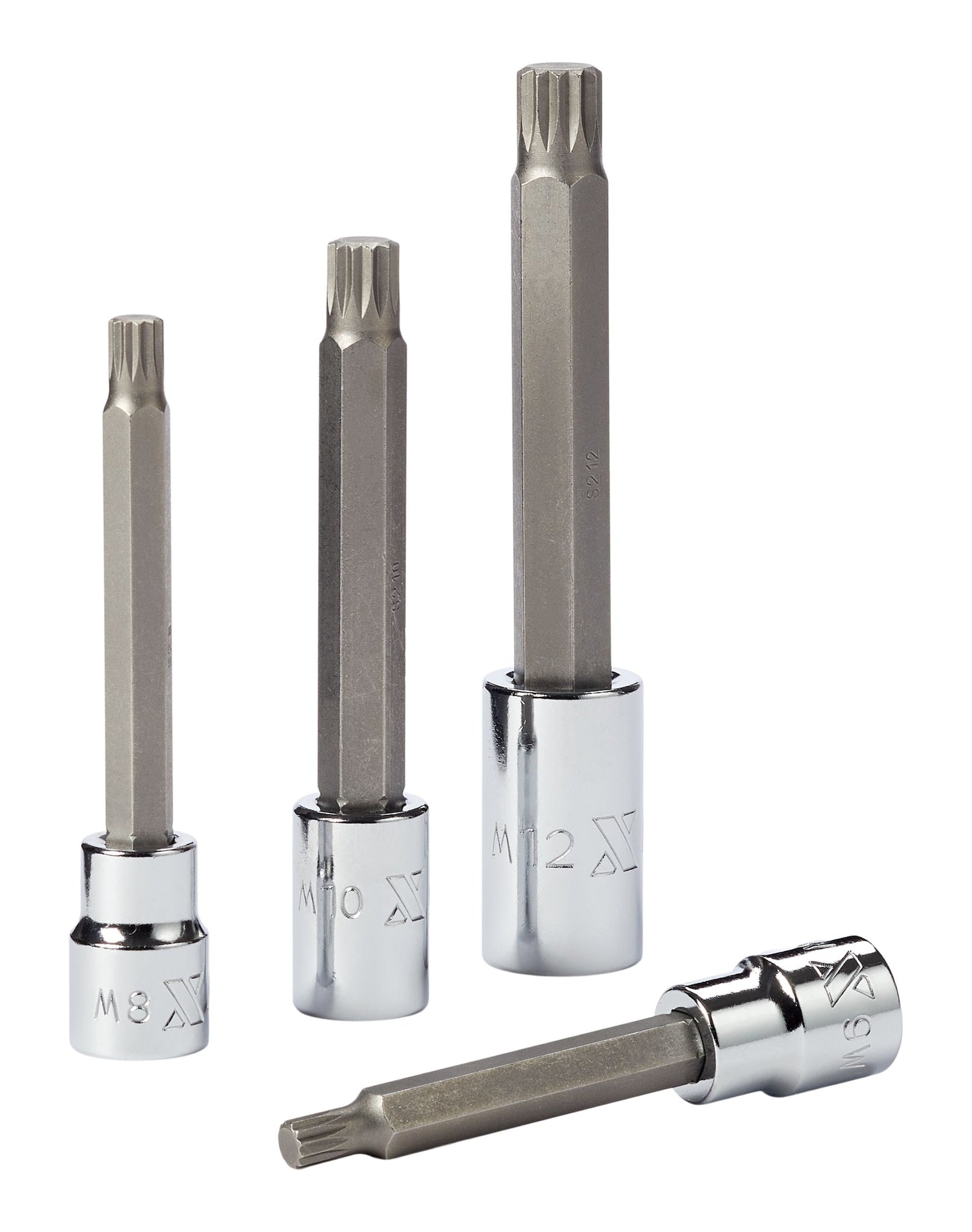 Extra Long Shank Triple Square Bit Socket Set, 4-pc X3Y8 - product image 2