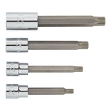 Extra Long Shank Triple Square Bit Socket Set, 4-pc X3Y8 - product image 4