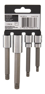 Extra Long Shank Triple Square Bit Socket Set, 4-pc X3Y8 - product image 5