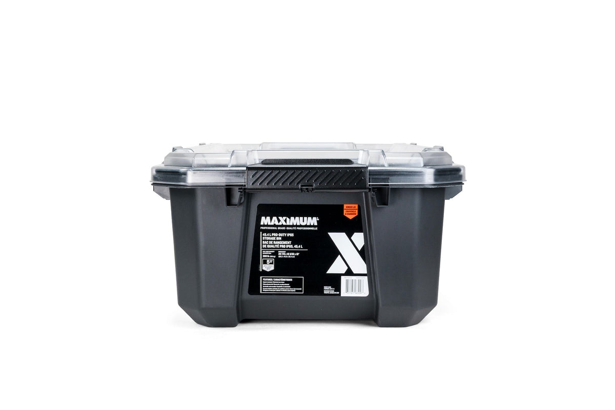 Pro Duty Storage Box with Secure Closure, 45.4-L R0E9 - product image 4