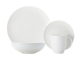& Williams Round Diamond Porcelain Dinnerware Set, Serves 4, 16-pc, White V1I5 - product image 1