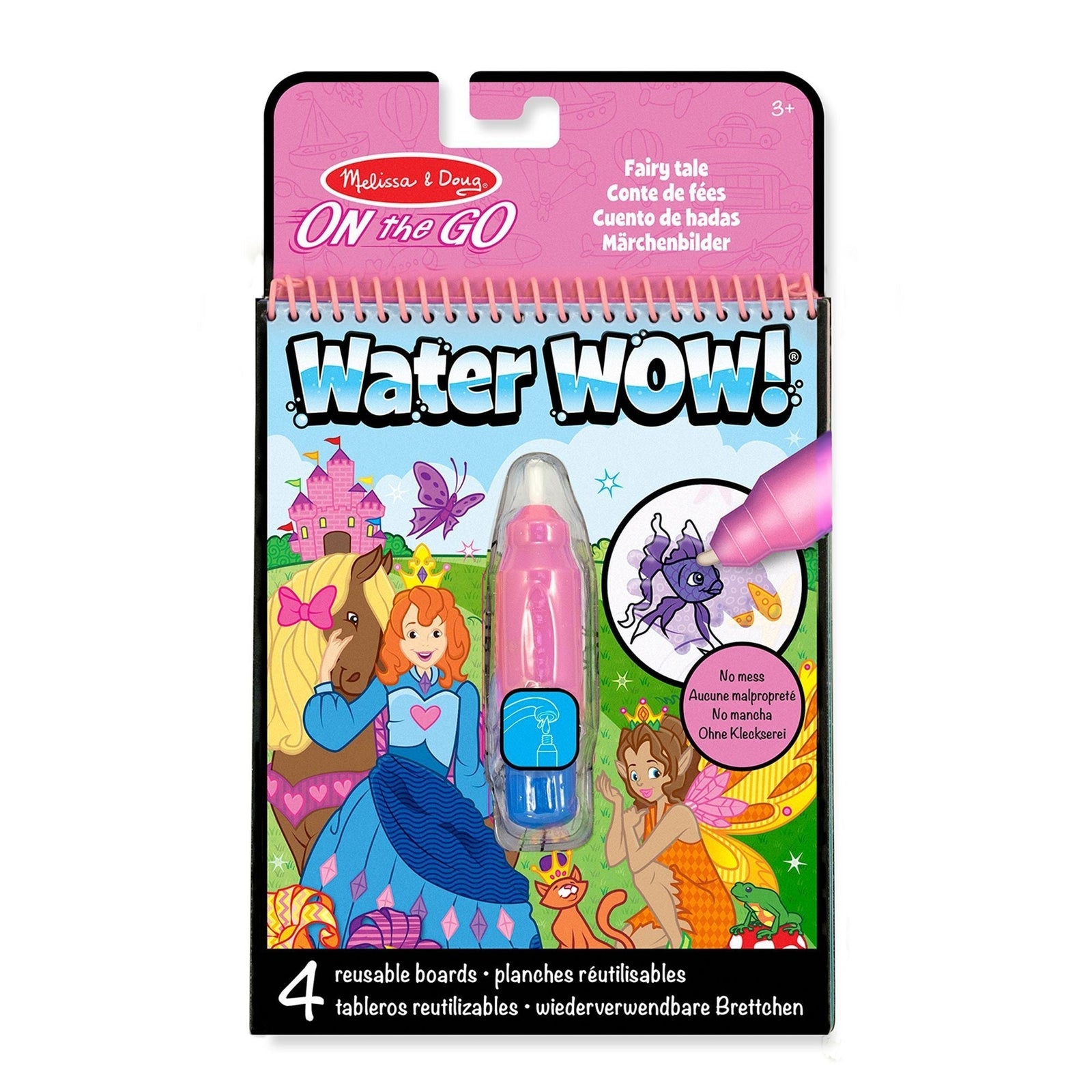 On the Go Water Wow! Reusable Water-Reveal Activity Pad - Fairy Tale Q7H1 - product image 2