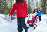 Industries Express Kids' Convertible Wooden Wagon Sleigh/Sled For All Seasons, Ages 3+ R7S6 - product image 4