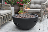 Jefferson Outdoor Gas-Fueled Fire Bowl with PVC Cover, 40,000 BTUs, 26 x 26 x 13-in N5G2 - product image 4