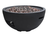 Jefferson Round Gas Fueled Outdoor Fire Bowl with PVC Cover, 40,000 BTUs, 13.7-in I6G1 - product image 1