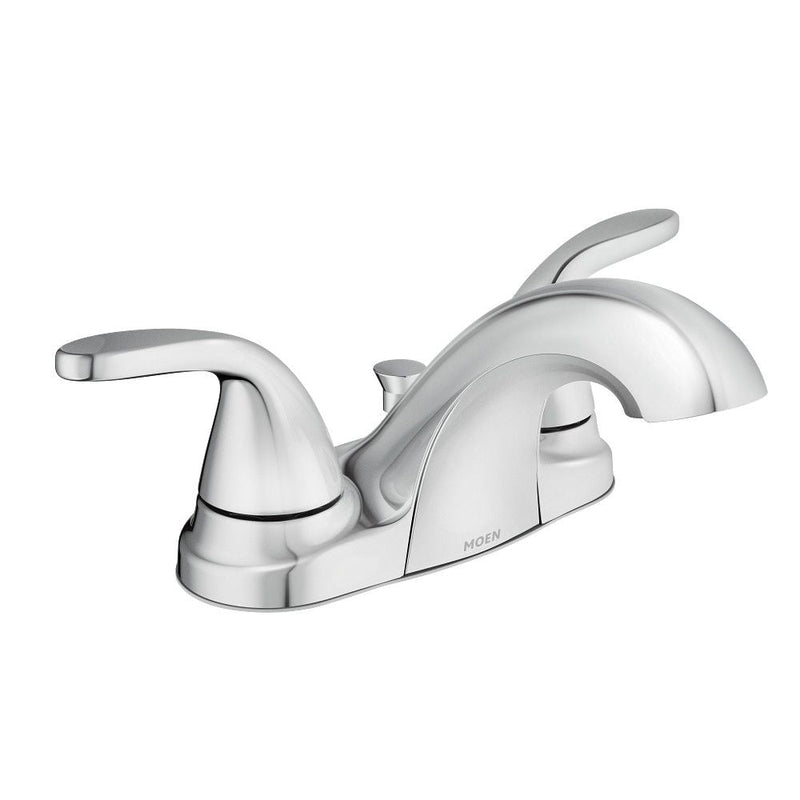 Adler Double Handle Bathroom Faucet, Chrome Q4E1