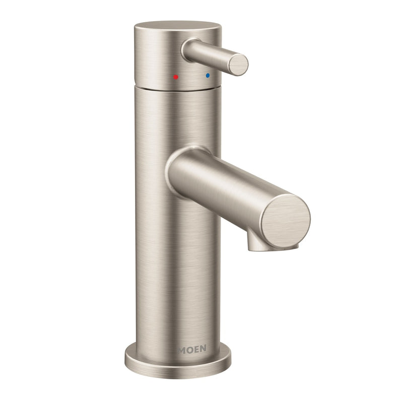 Align Single Handle High Arc Single Hole Bathroom Sink Faucet, Brushed Nickel C0X3
